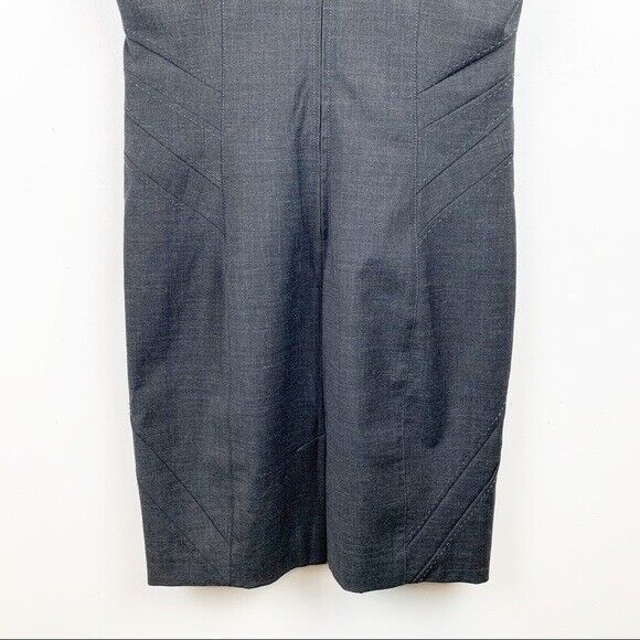 REBECCA TAYLOR Virgin Wool Blend Sheath Dress 12 - Picture 5 of 7